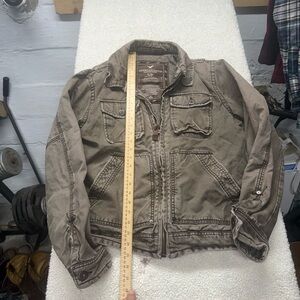 Unisex brown American Eagle Outfitters Jacket, size small